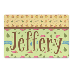 Summer Camping Large Rectangle Car Magnet (Personalized)