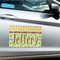 Summer Camping Large Rectangle Car Magnets- In Context