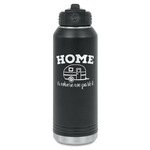Summer Camping Water Bottles - Laser Engraved - Front & Back