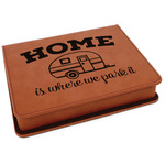 Summer Camping Leatherette 4-Piece Wine Tool Set