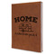 Summer Camping Leatherette Journal - Large - Single Sided - Angle View