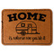 Summer Camping Leatherette Patches - Rectangle