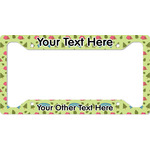 Summer Camping License Plate Frame (Personalized)