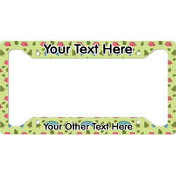 Summer Camping License Plate Frame - Style A (Personalized)