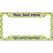 Summer Camping License Plate Frame - Style A
