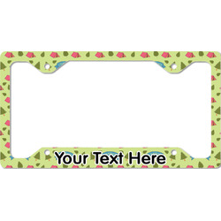 Summer Camping License Plate Frame - Style C (Personalized)