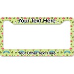 Summer Camping License Plate Frame - Style B (Personalized)