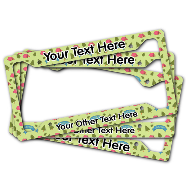 Summer Camping License Plate Frames - (PARENT MAIN)