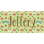 Summer Camping Front License Plate (Personalized)