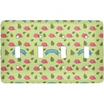 Summer Camping Light Switch Cover (4 Toggle Plate)