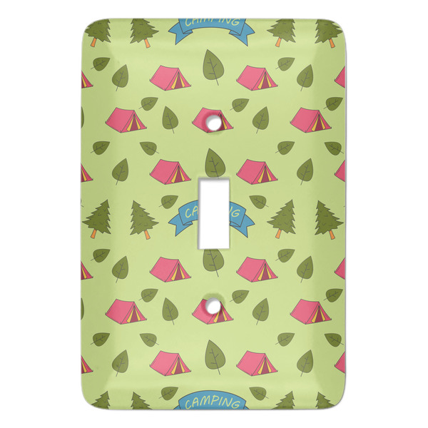 Custom Summer Camping Light Switch Cover