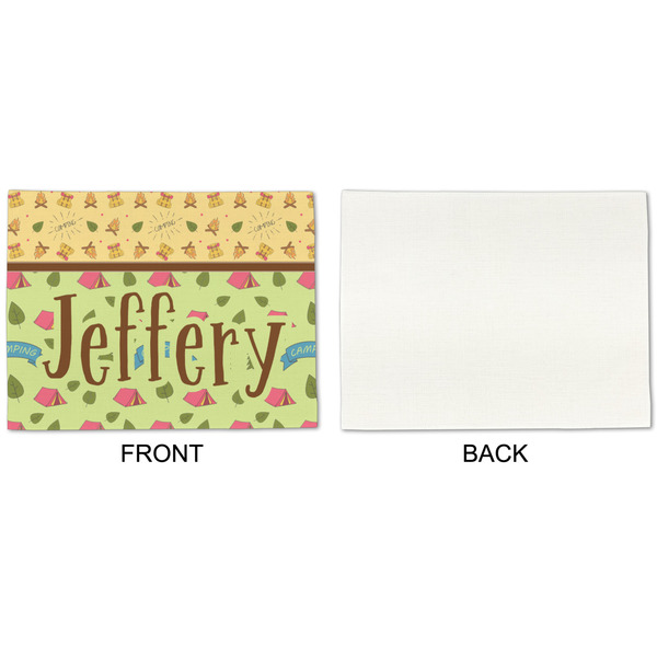 Summer Camping Linen Placemat - APPROVAL Single (single sided)