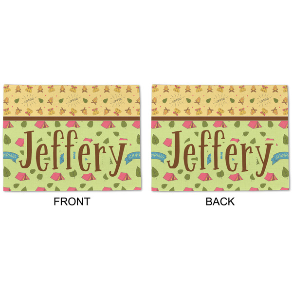 Summer Camping Linen Placemat - APPROVAL (double sided)