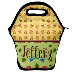 Summer Camping Lunch Bag w/ Name or Text