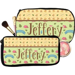 Summer Camping Makeup / Cosmetic Bag (Personalized)