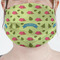 Summer Camping Mask - Pleated (new) Front View on Girl