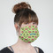 Summer Camping Mask - Quarter View on Girl