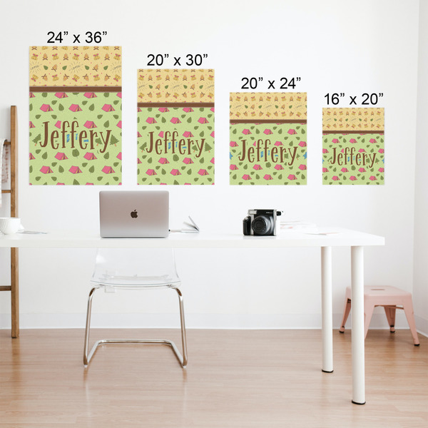 Summer Camping Matte Poster - Sizes