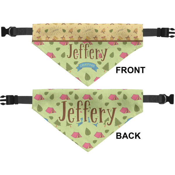 Summer Camping Medium Dog Bandana Approval