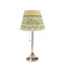 Summer Camping Poly Film Empire Lampshade - On Stand