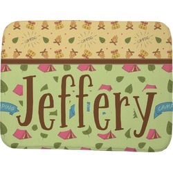 Summer Camping Memory Foam Bath Mat - 48"x36" (Personalized)