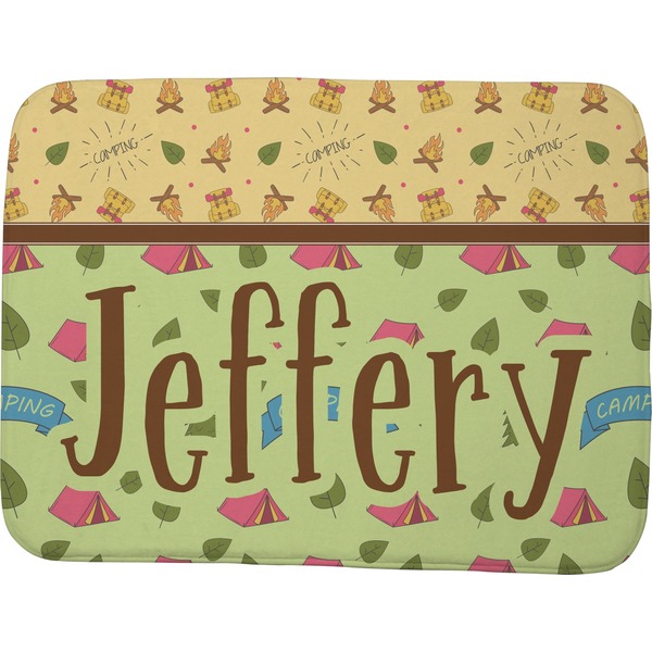 Summer Camping Memory Foam Bath Mat 48 X 36