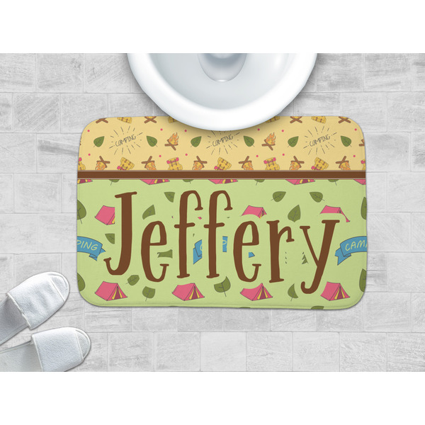 Summer Camping Memory Foam Bath Mat - LIFESTYLE 34x21