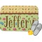 Summer Camping Memory Foam Bath Mat - 34"x21" (Personalized)