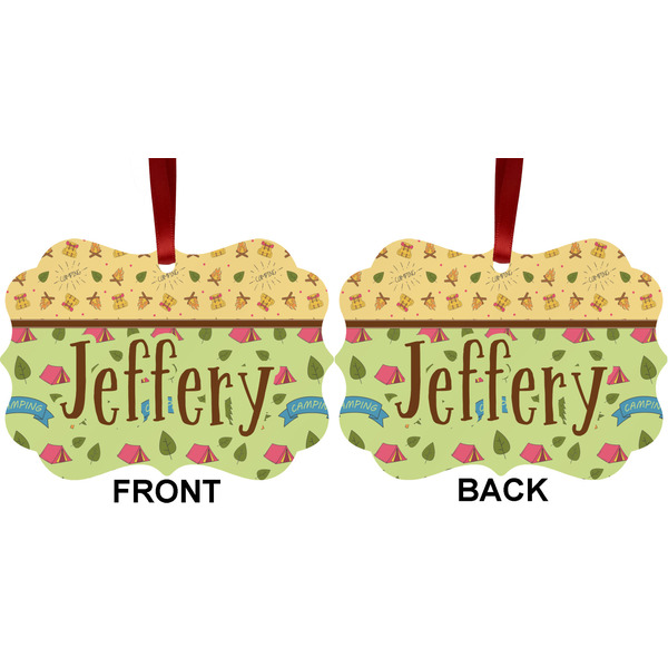 Summer Camping Metal Benilux Ornament - Front and Back (APPROVAL)