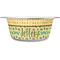 Summer Camping Stainless Steel Dog Bowl - Medium (Personalized)