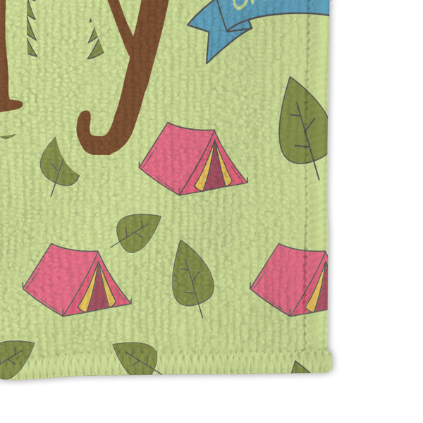 Summer Camping Microfiber Dish Rag - DETAIL