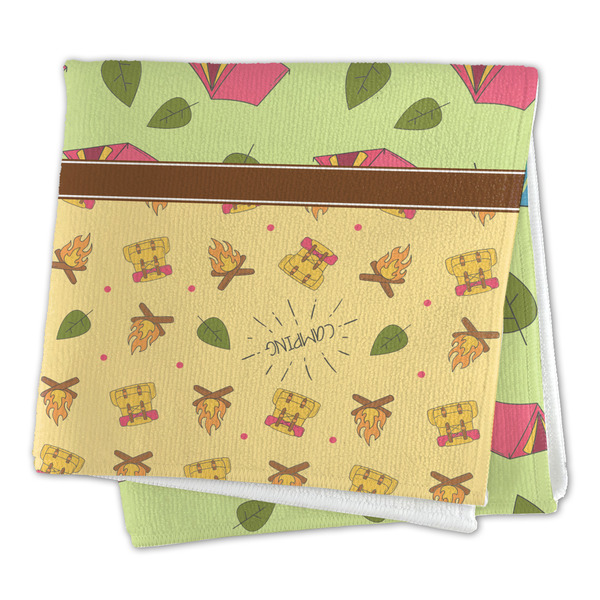 Summer Camping Microfiber Dish Rag - FOLDED (square)