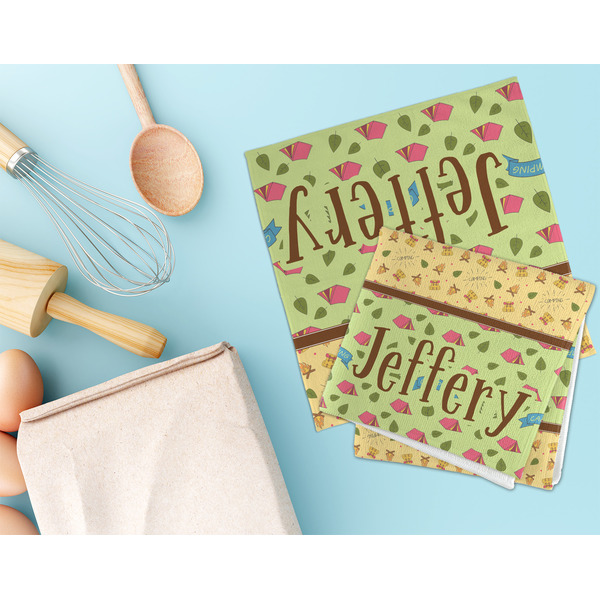 Summer Camping Microfiber Dish Rag - LIFESTYLE