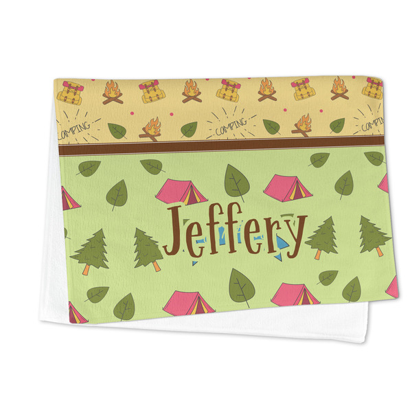 Summer Camping Microfiber Dish Towel - FOLDED HALF