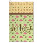 Summer Camping Microfiber Golf Towel - Large (Personalized)