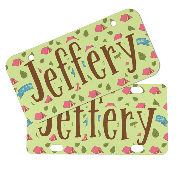 Summer Camping Mini License Plates - MAIN (4 and 2 Holes)