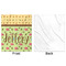 Summer Camping Minky Blanket - 50"x60" - Single Sided - Front & Back