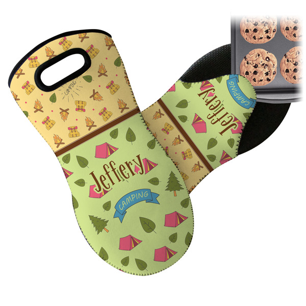 Summer Camping Neoprene Oven Mitt