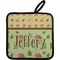 Summer Camping Pot Holder w/ Name or Text