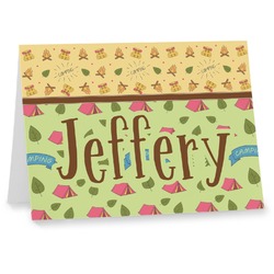Summer Camping Note cards (Personalized)