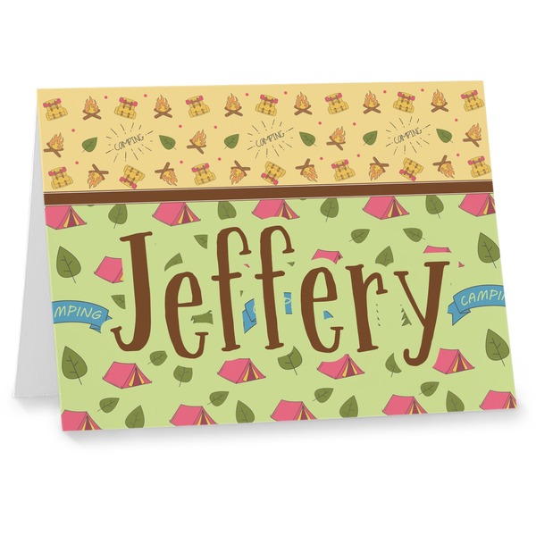 Custom Summer Camping Note cards (Personalized)