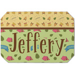 Summer Camping Dining Table Mat - Octagon (Single-Sided) w/ Name or Text