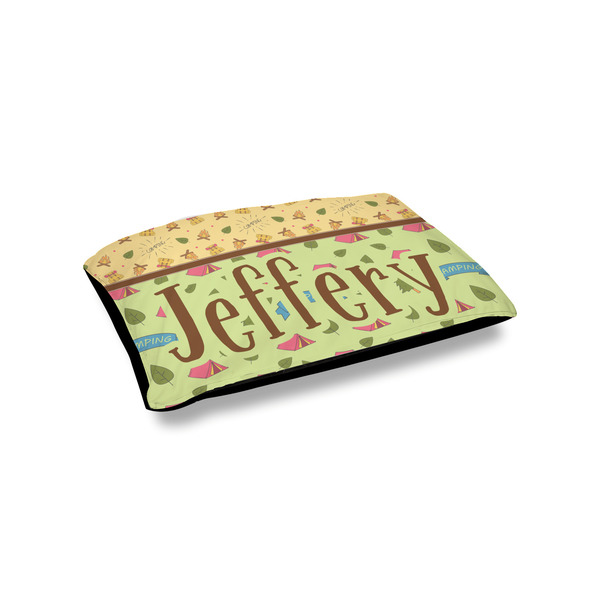 Custom Summer Camping Outdoor Dog Bed - Small (Personalized)