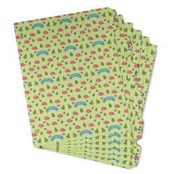 Summer Camping Binder Tab Divider - Set of 6 (Personalized)