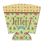 Summer Camping Party Cup Sleeve - with Bottom (Personalized)