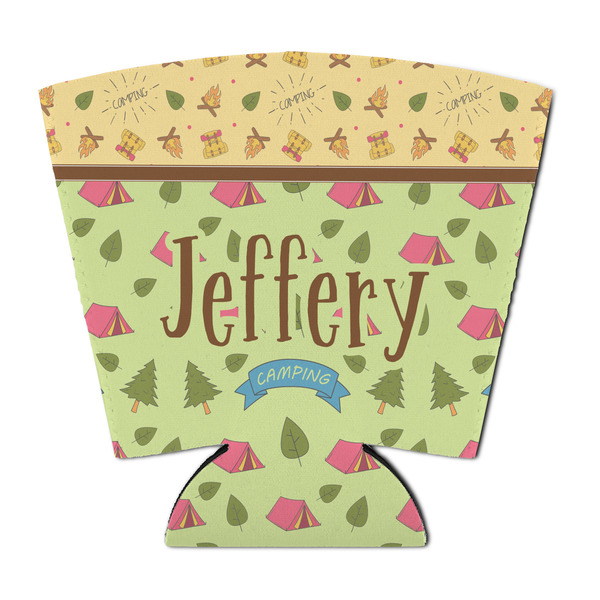 Custom Summer Camping Party Cup Sleeve - with Bottom (Personalized)