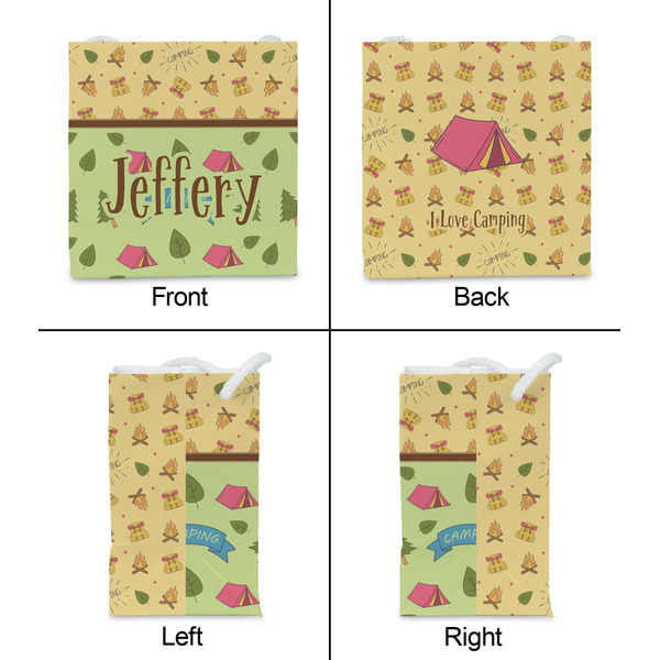 Summer Camping Party Favor Gift Bag - Matte - Approval