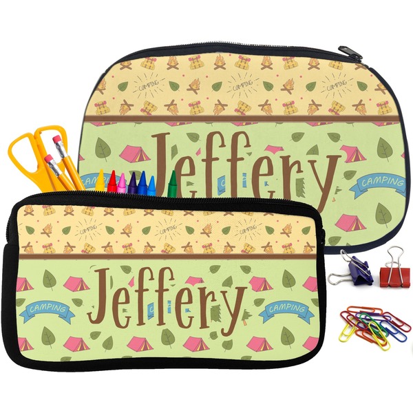 Summer Camping Pencil / School Supplies Bags Small and Medium