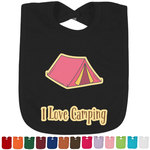 Summer Camping Cotton Baby Bib (Personalized)