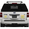 Summer Camping Personalized Square Car Magnets on Ford Explorer
